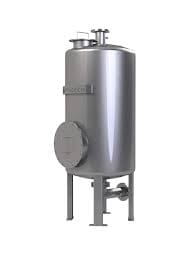 Biogas processing facility with filtration equipment